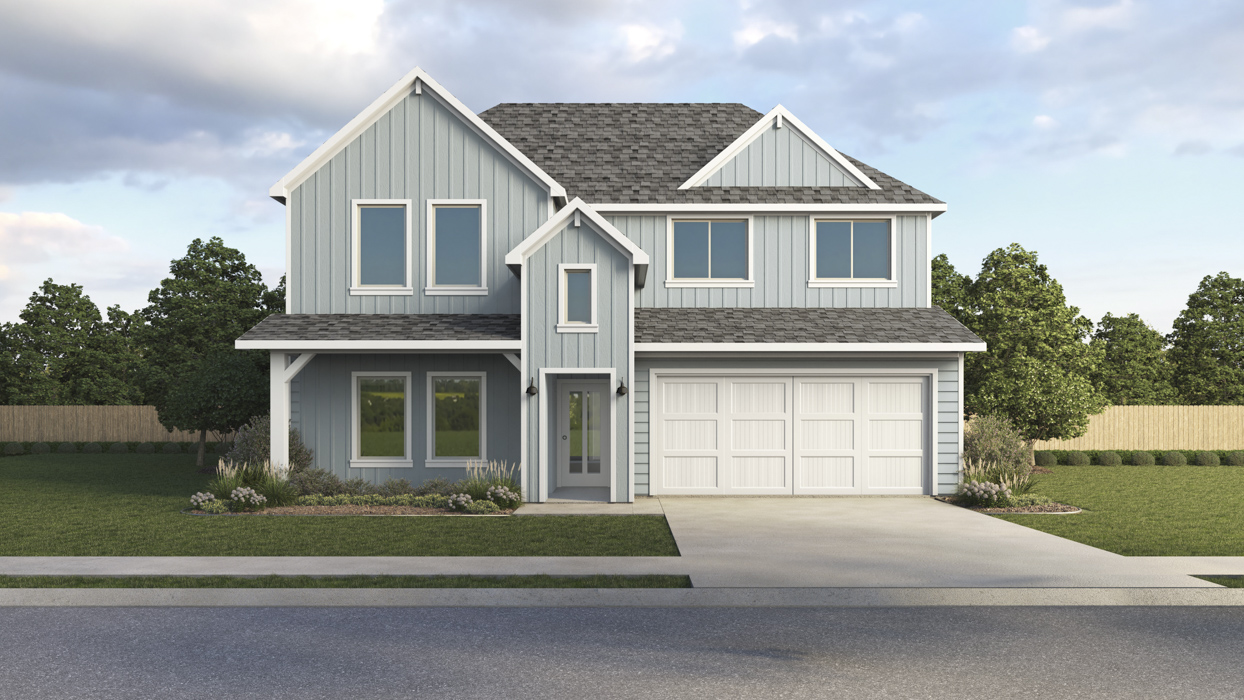 Pascal Floorplan Elevation V Exterior Rendering - Windrose in Pilot Point, TX