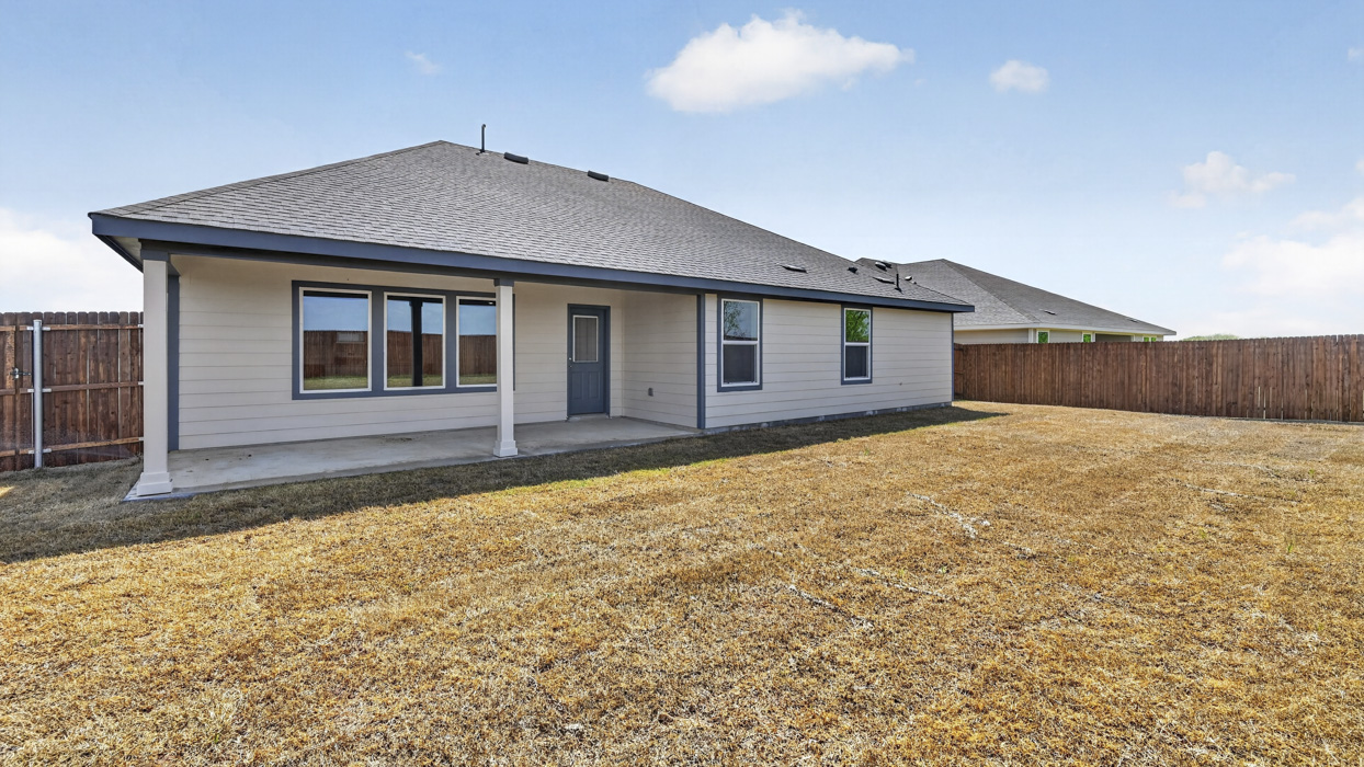 Egret Floorplan Backyard Gallery Image - Windrose in Pilot Point, TX