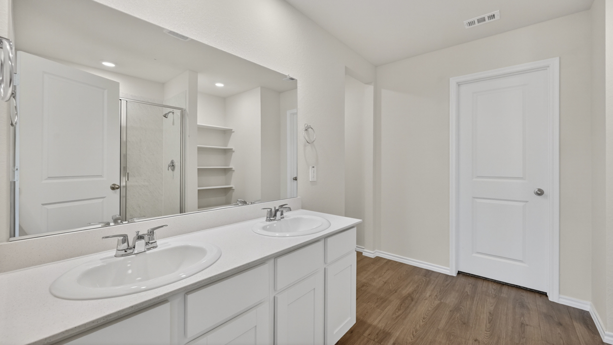 Gail Floorplan Elevation T Bathroom Gallery Image - Windrose in Pilot Point, TX