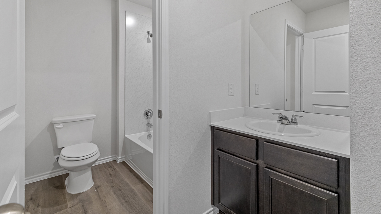 Gail Floorplan Elevation T Bathroom Gallery Image - Windrose in Pilot Point, TX