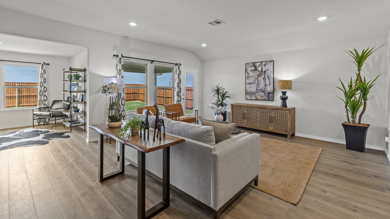 Hangar Floorplan Elevation T Living Gallery Image - Windrose in Pilot Point, TX