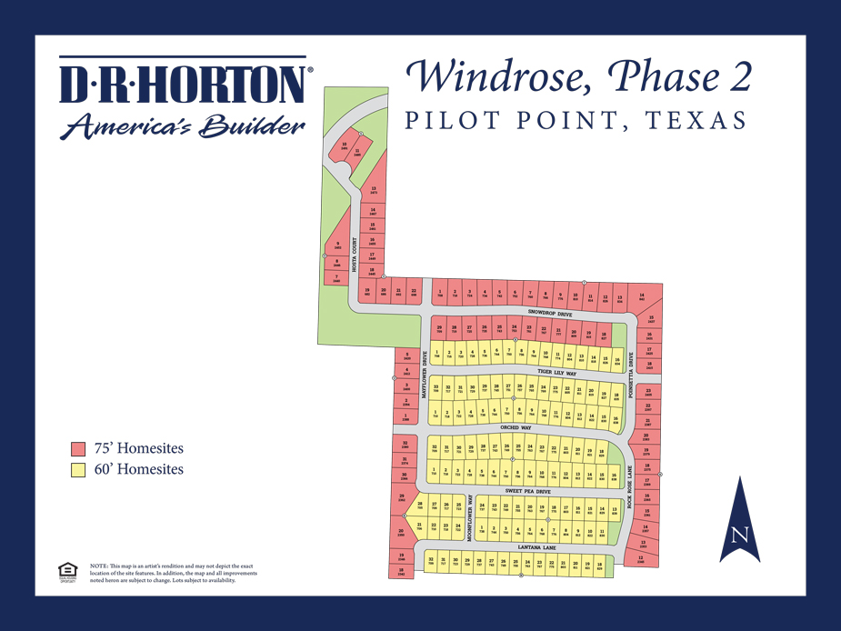 Static Lot Map