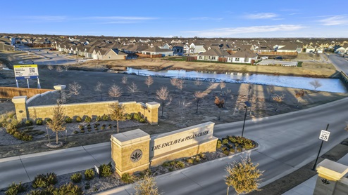 Enclave at Pecan Creek in Providence Village Drone Image