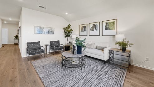 Enclave at Pecan Creek in Providence Village X40D Model Living Image