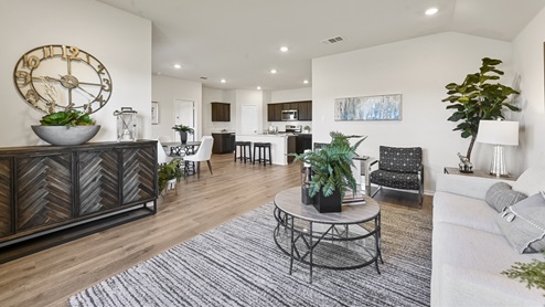 Enclave at Pecan Creek in Providence Village X40D Model Living Image