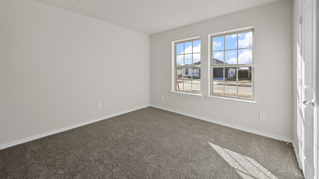 X40I Texas Cali Floorplan rendering elevation X Bedroom Gallery Image - Enclave at Pecan Creek in Providence Village TX