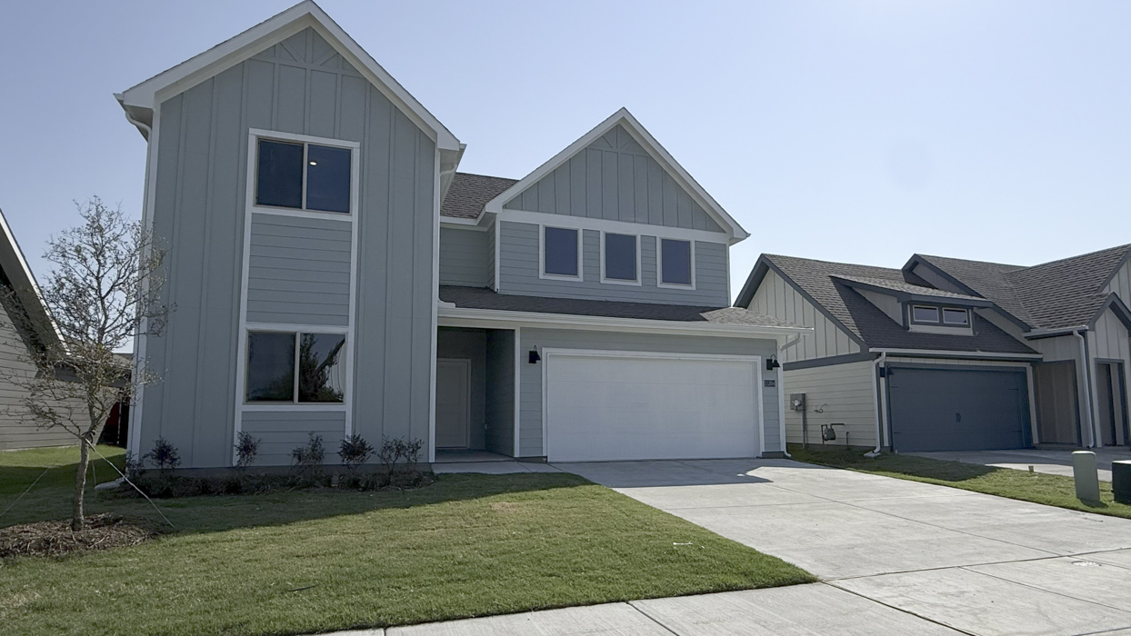 X40O Ozark Floorplan Elevation V Exterior Gallery Image - Enclave at Pecan Creek in Providence Village, TX
