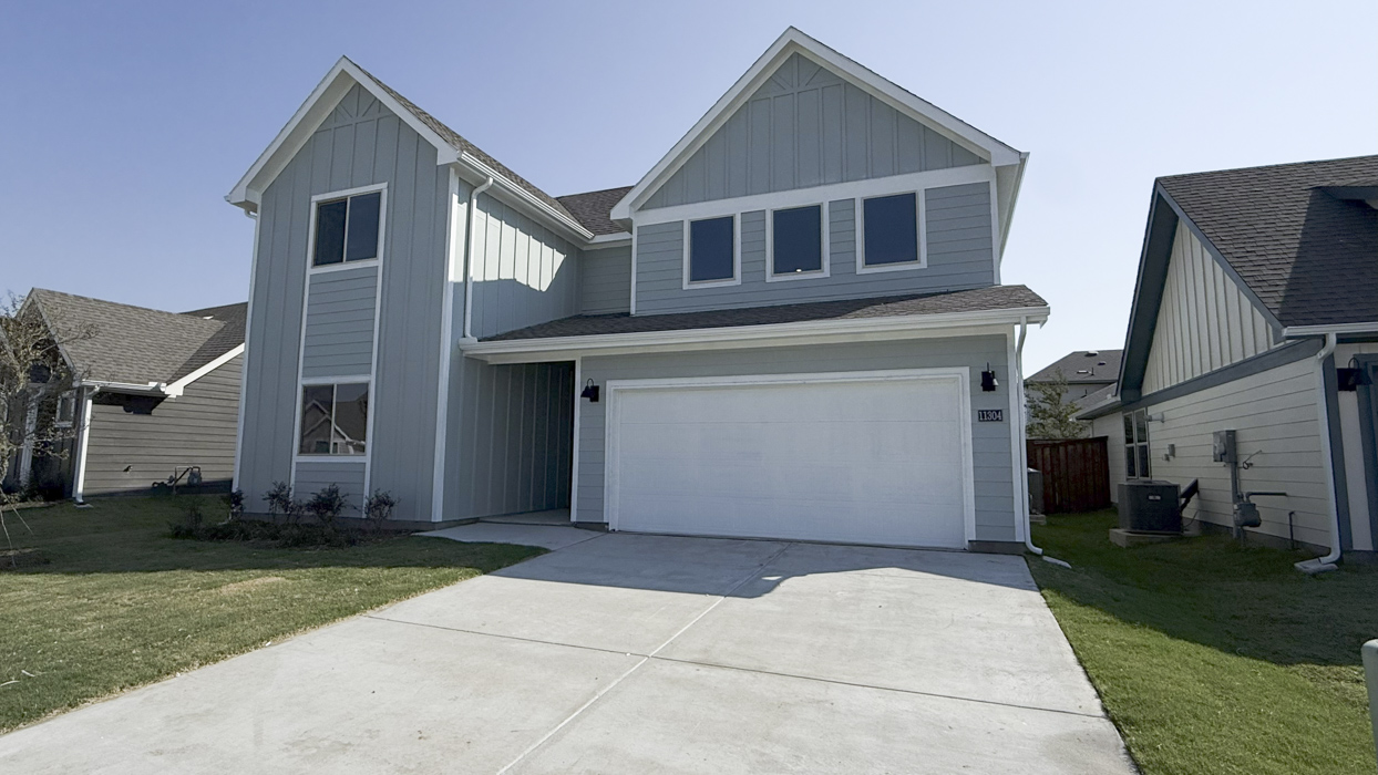 X40O Ozark Floorplan Elevation V Exterior Gallery Image - Enclave at Pecan Creek in Providence Village, TX