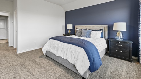 722 Gallop - H40B Brookshire floorplan bedroom gallery image - Winchester Crossing in Princeton TX