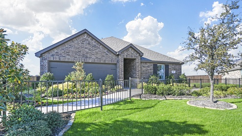 722 Gallop - H40B Brookshire floorplan exterior gallery image - Winchester Crossing in Princeton TX