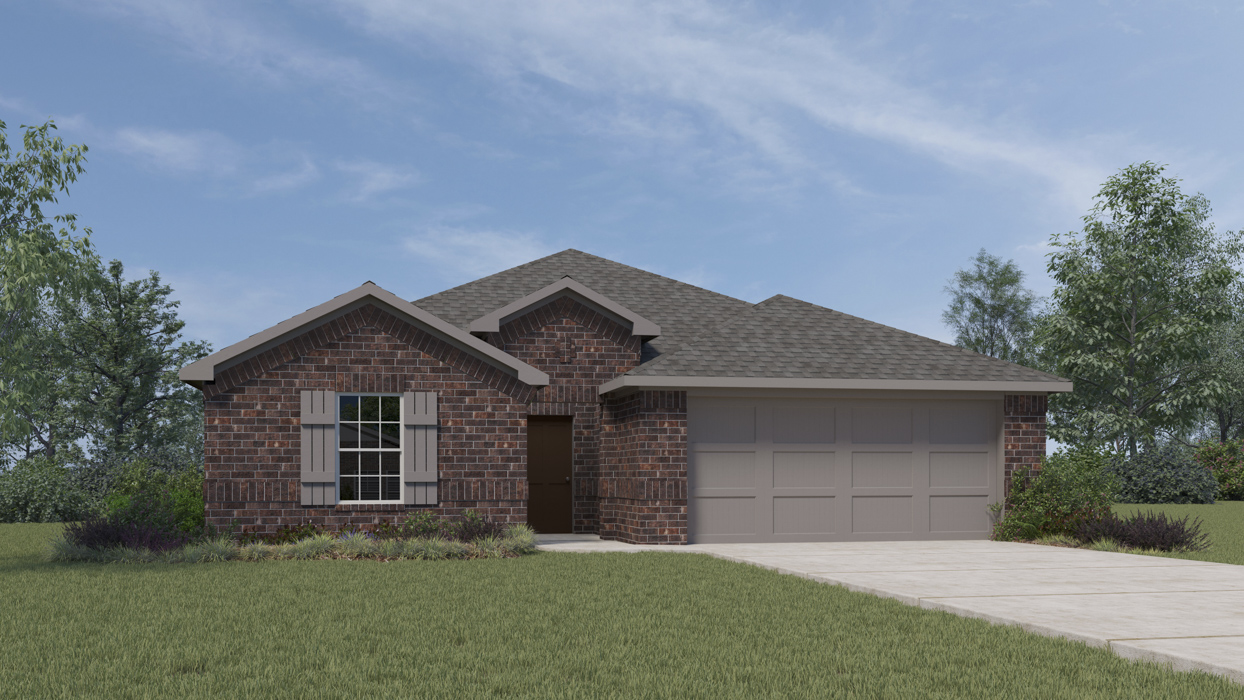 H40E Everett elevation A rendering