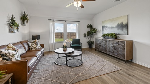 720 Gallop - H40I Ingleside floorplan Living gallery image - Winchester Crossing in Princeton TX