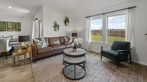 720 Gallop - H40I Ingleside floorplan Living gallery image - Winchester Crossing in Princeton TX