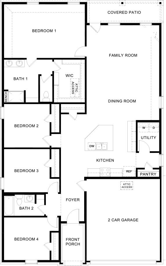H40Z Zamboni floorplan rendering