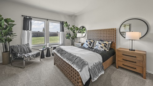 724 Gallop - X30H floorplan Bedroom gallery image - Winchester Crossing in Princeton TX