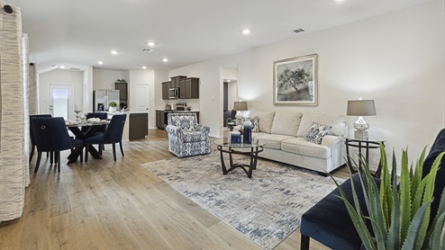 X30D Diana Floorplan Elevation E Living Gallery Image-Winchester Crossing in Princeton, TX