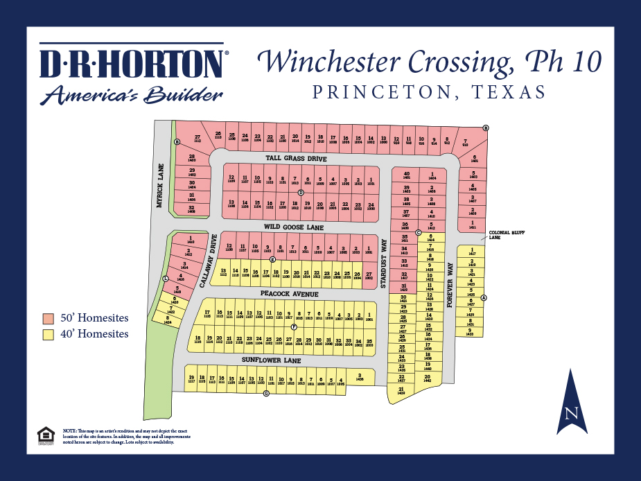 Static Lot Map