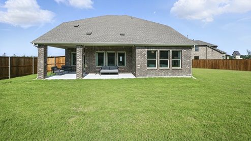 H235 Bastrop Floorplan Elevation F Backyard Gallery Image-Lilybrooke at Legacy Hills in Celina, TX