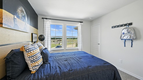H235 Bastrop Floorplan Elevation F Bedroom Gallery Image-Lilybrooke at Legacy Hills in Celina, TX