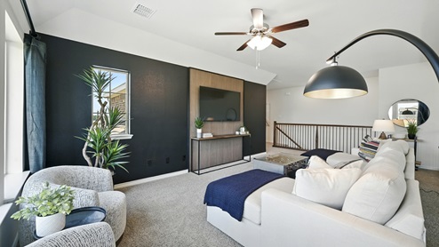 H235 Bastrop Floorplan Elevation F Gameroom Gallery Image-Lilybrooke at Legacy Hills in Celina, TX