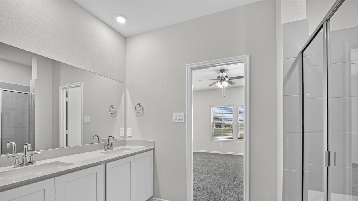 H218 Rosemary Floorplan Bathroom Gallery Image-Lilybrooke at Legacy Hills in Celina, TX