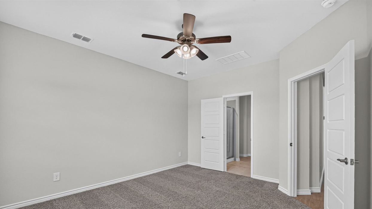 H218 Rosemary Floorplan Bedroom Gallery Image-Lilybrooke at Legacy Hills in Celina, TX