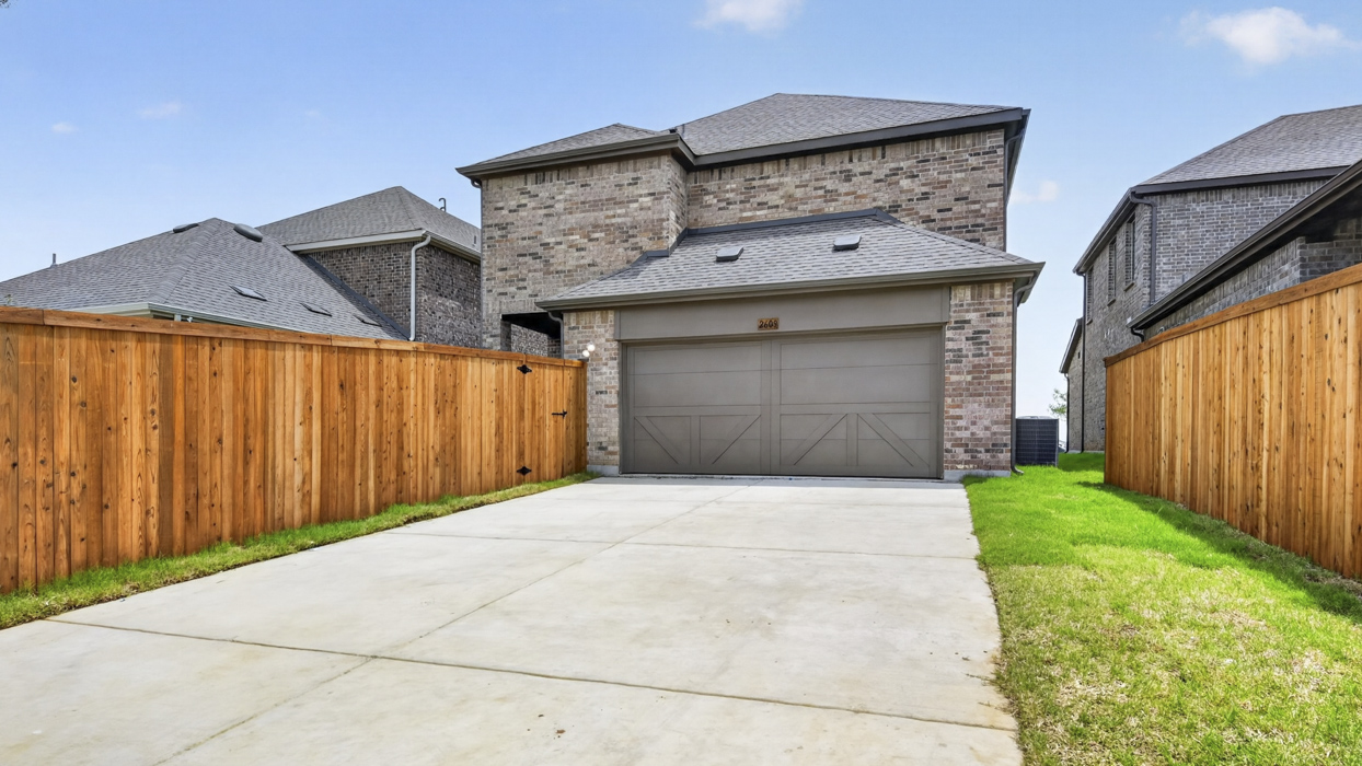 Poteet floorplan Elevation B Backyard Gallery Image-Lilybrooke at Legacy Hills in Celina, Tx