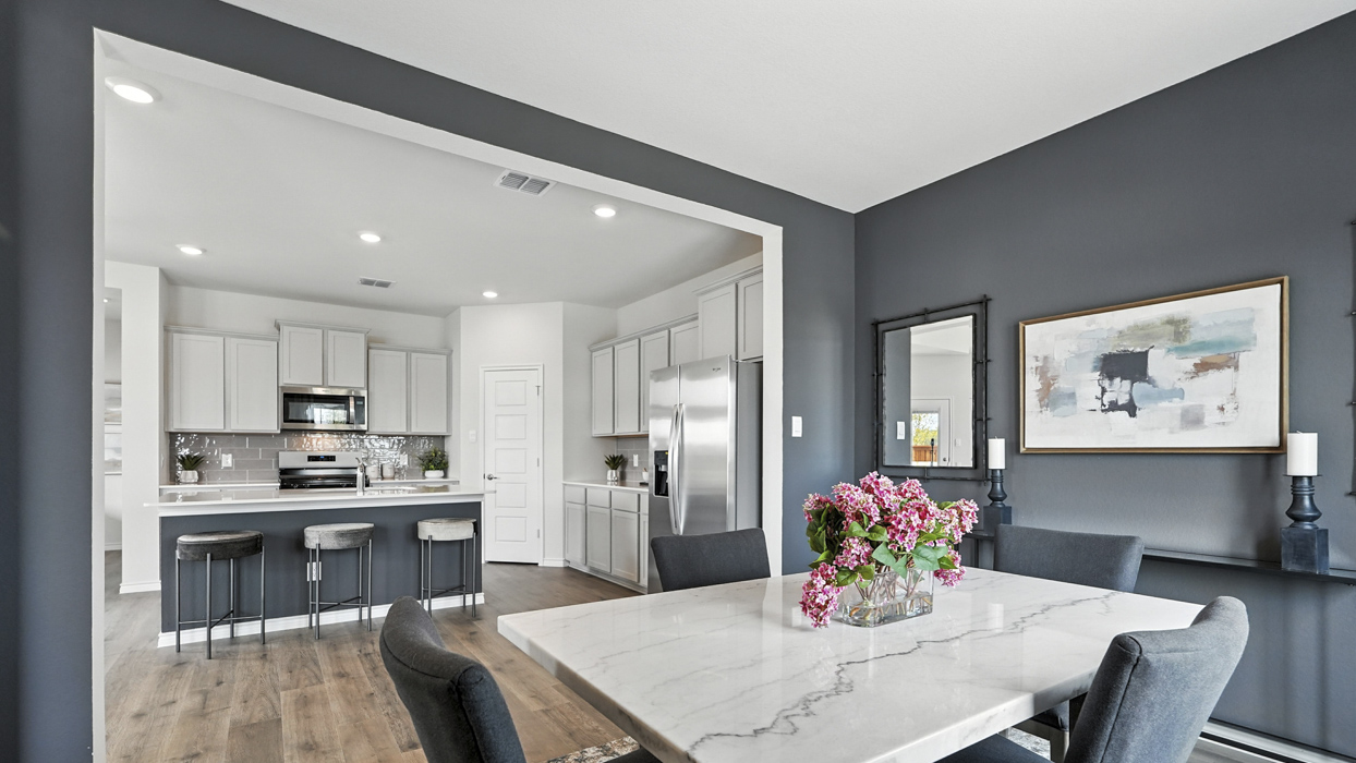 H221 Meridian Floorplan Dining Gallery Image-Lilybrooke at Legacy Hills in Celina, TX