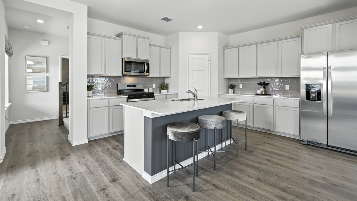 H221 Meridian Floorplan Kitchen Gallery Image-Lilybrooke at Legacy Hills in Celina, TX