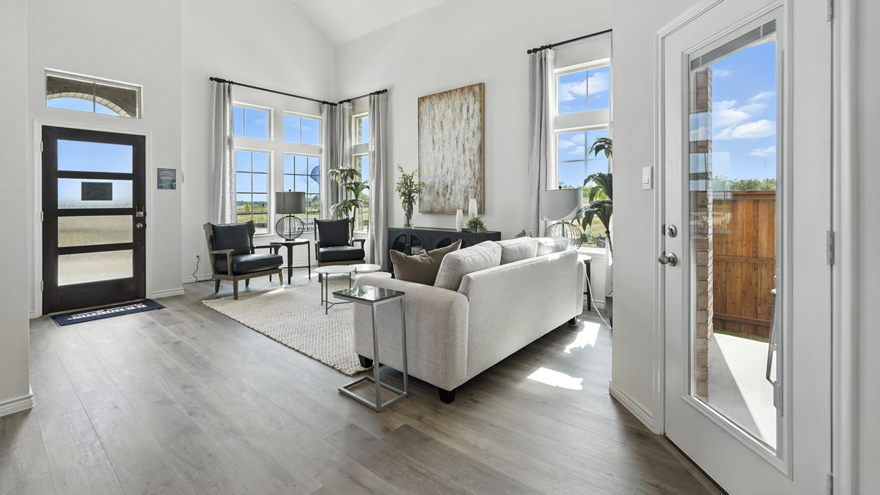 H221 Meridian Floorplan Living Gallery Image-Lilybrooke at Legacy Hills in Celina, TX