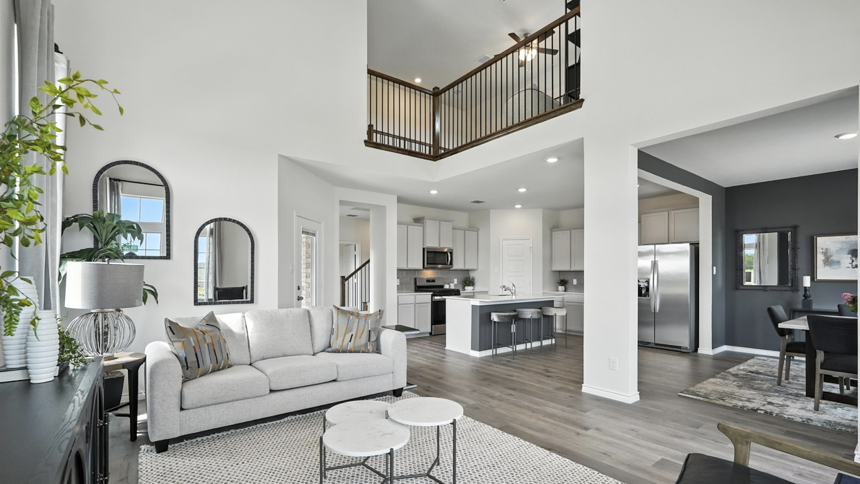 H221 Meridian Floorplan Living Gallery Image-Lilybrooke at Legacy Hills in Celina, TX