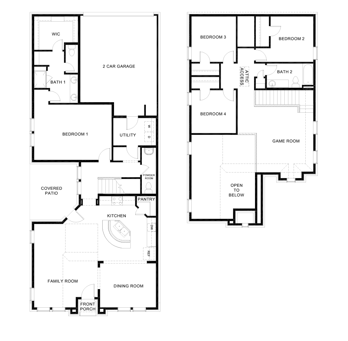 H221 Meridian Floorplan Rendering