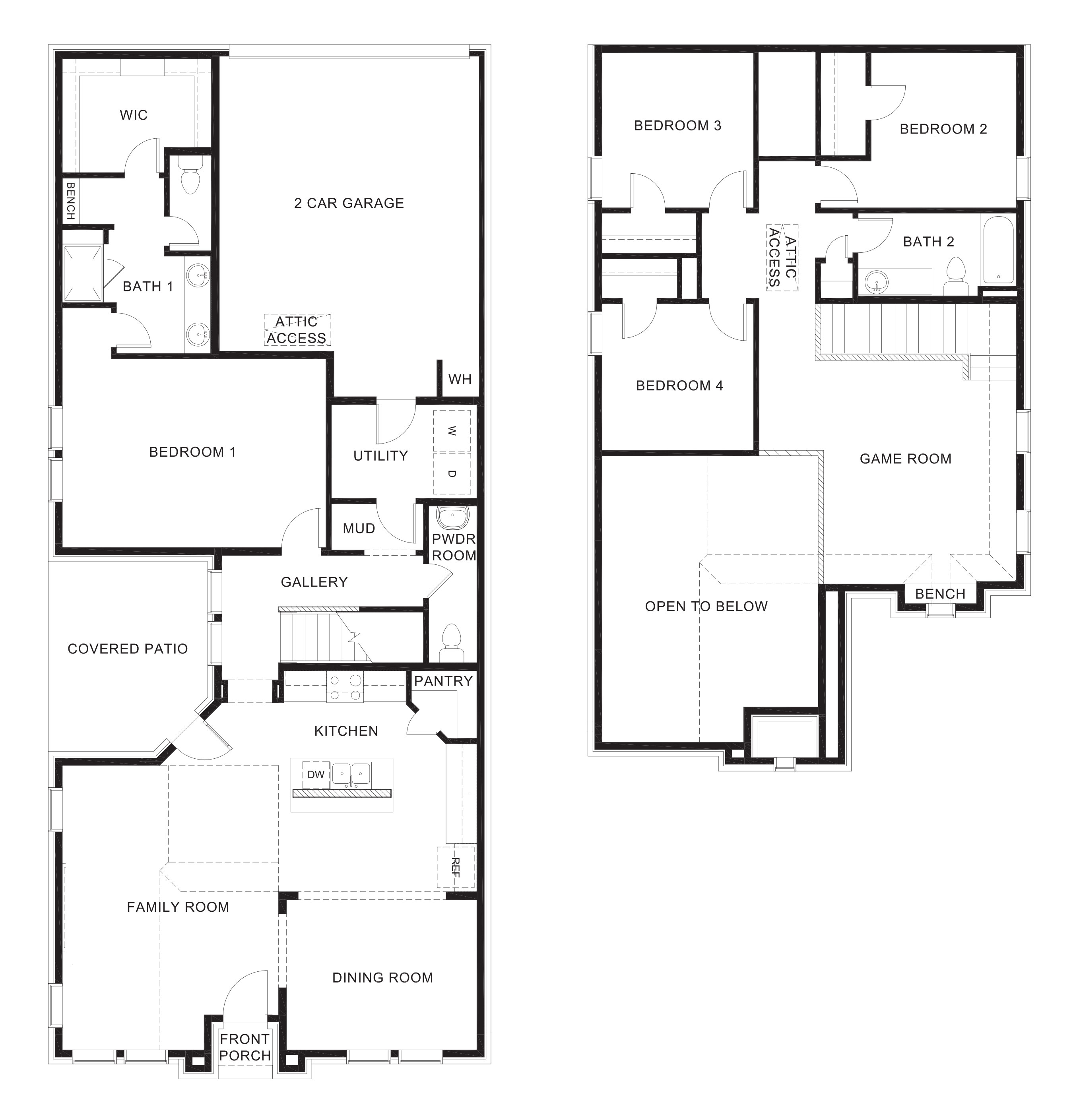 H221 Meridian Floorplan Rendering