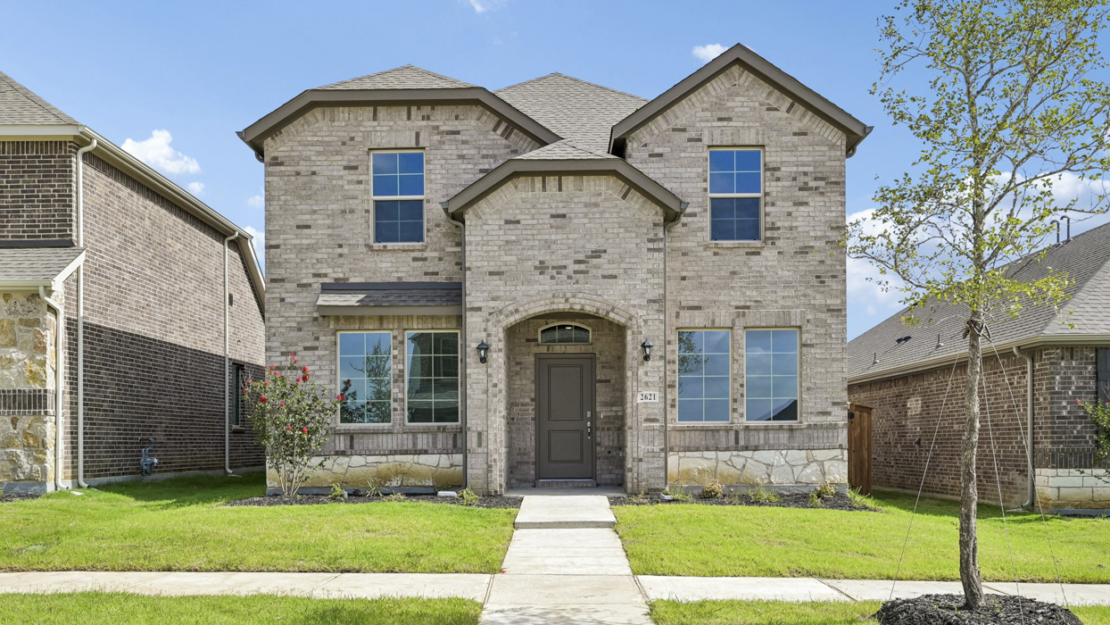H223 Oscar Floorplan Exterior Gallery Image-Lilybrooke at Legacy Hill in Celina, TX