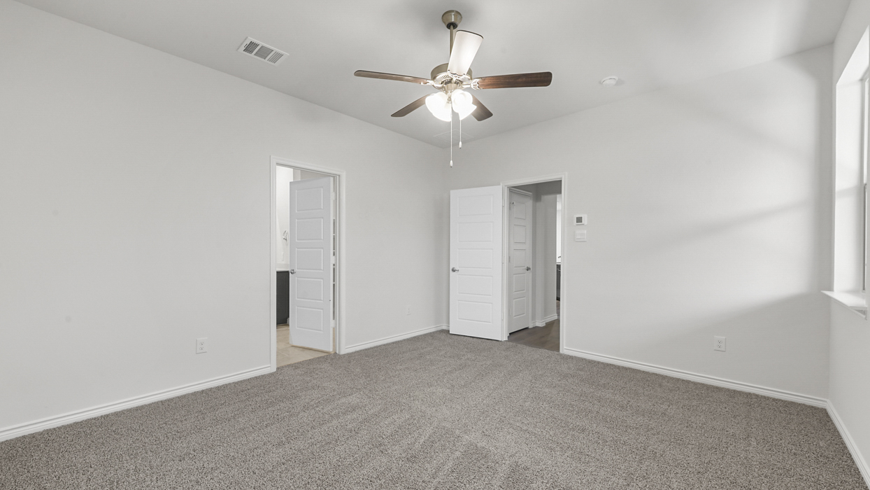 Chester Floorplan Elevation B Bedroom Gallery Image - Lilybrooke at Legacy Hills in Celina, TX
