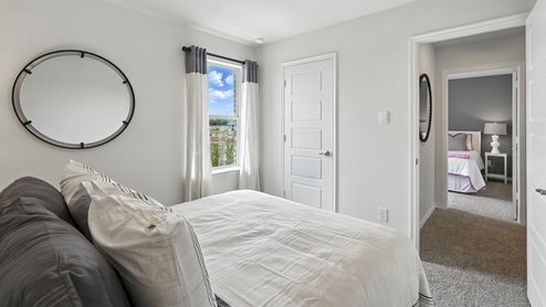 H221 Meridian Floorplan Elevation B Bedroom Gallery Image-Lilybrooke at Legacy Hills in Celina, TX