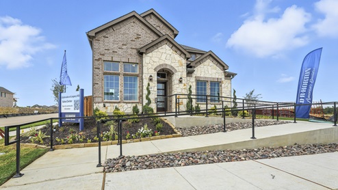 H221 Meridian Floorplan Elevation B Exterior Gallery Image-Lilybrooke at Legacy Hills in Celina, TX