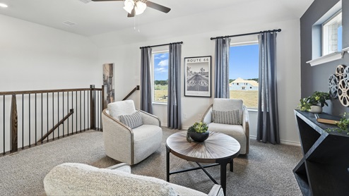 H221 Meridian Floorplan Elevation B Gameroom Gallery Image-Lilybrooke at Legacy Hills in Celina, TX