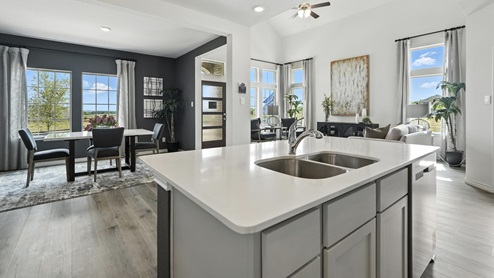 H221 Meridian Floorplan Elevation B Island Gallery Image-Lilybrooke at Legacy Hills in Celina, TX