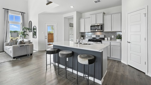 H221 Meridian Floorplan Elevation B Kitchen Gallery Image-Lilybrooke at Legacy Hills in Celina, TX
