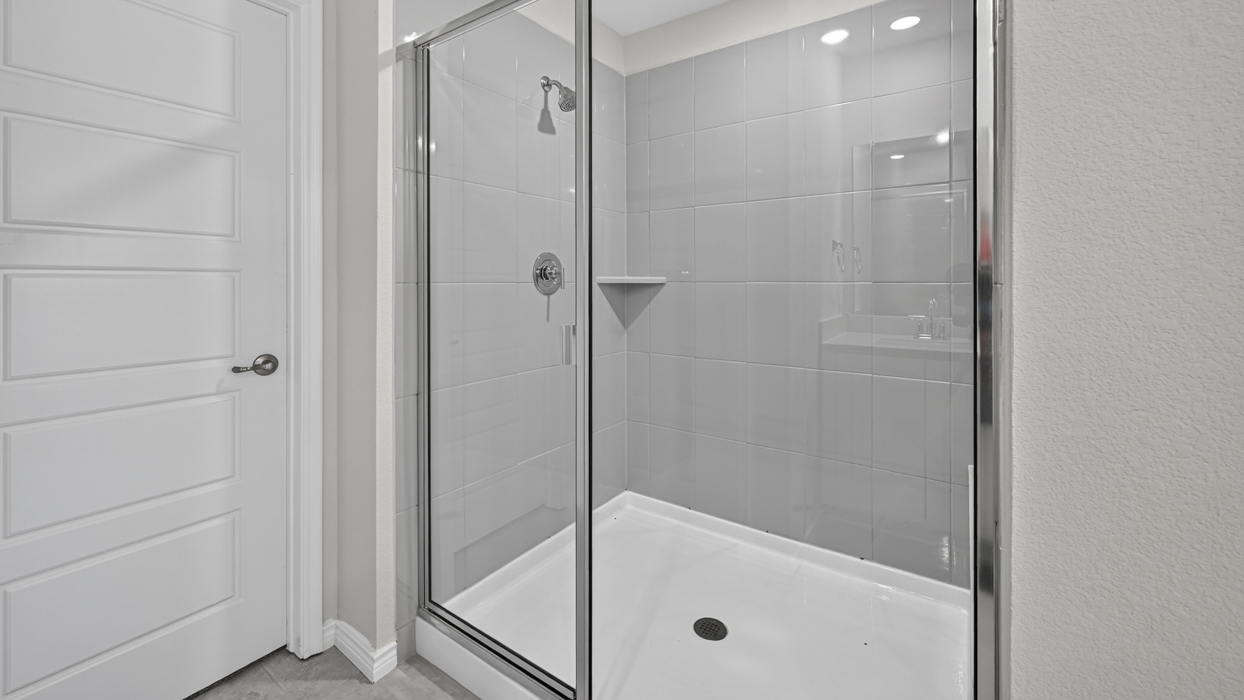 H158 Canyon Floorplan Bathroom Gallery Image-Lillybrooke at Legacy Hills in Celina, TX