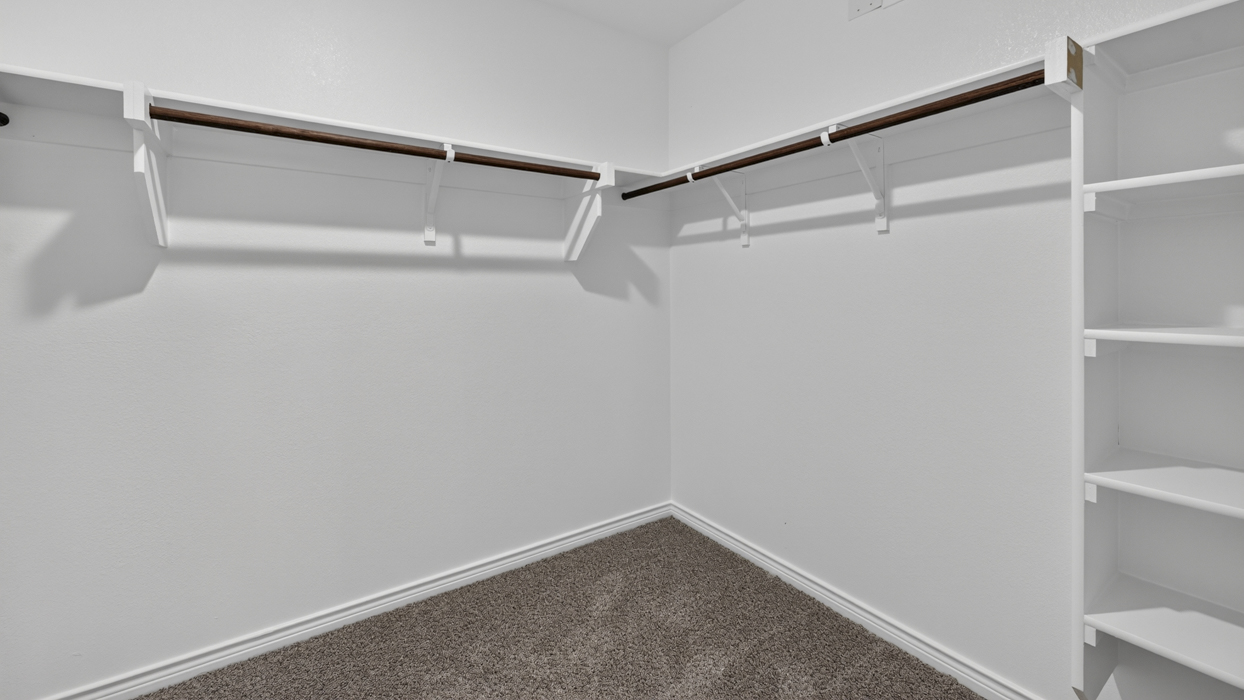 H158 Canyon Floorplan Closet Gallery Image-Lillybrooke at Legacy Hills in Celina, TX