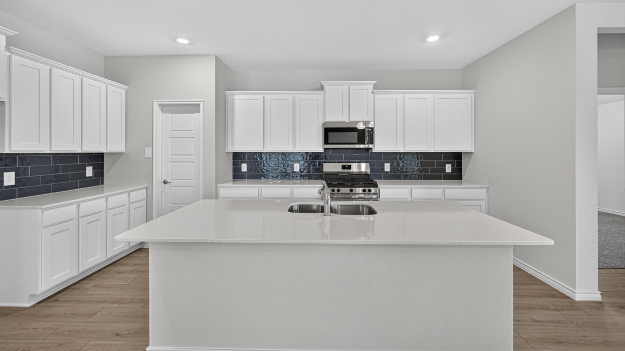 H158 Canyon Floorplan Elevation F Living Gallery Image-Lillybrooke at Legacy Hills in Celina, TX