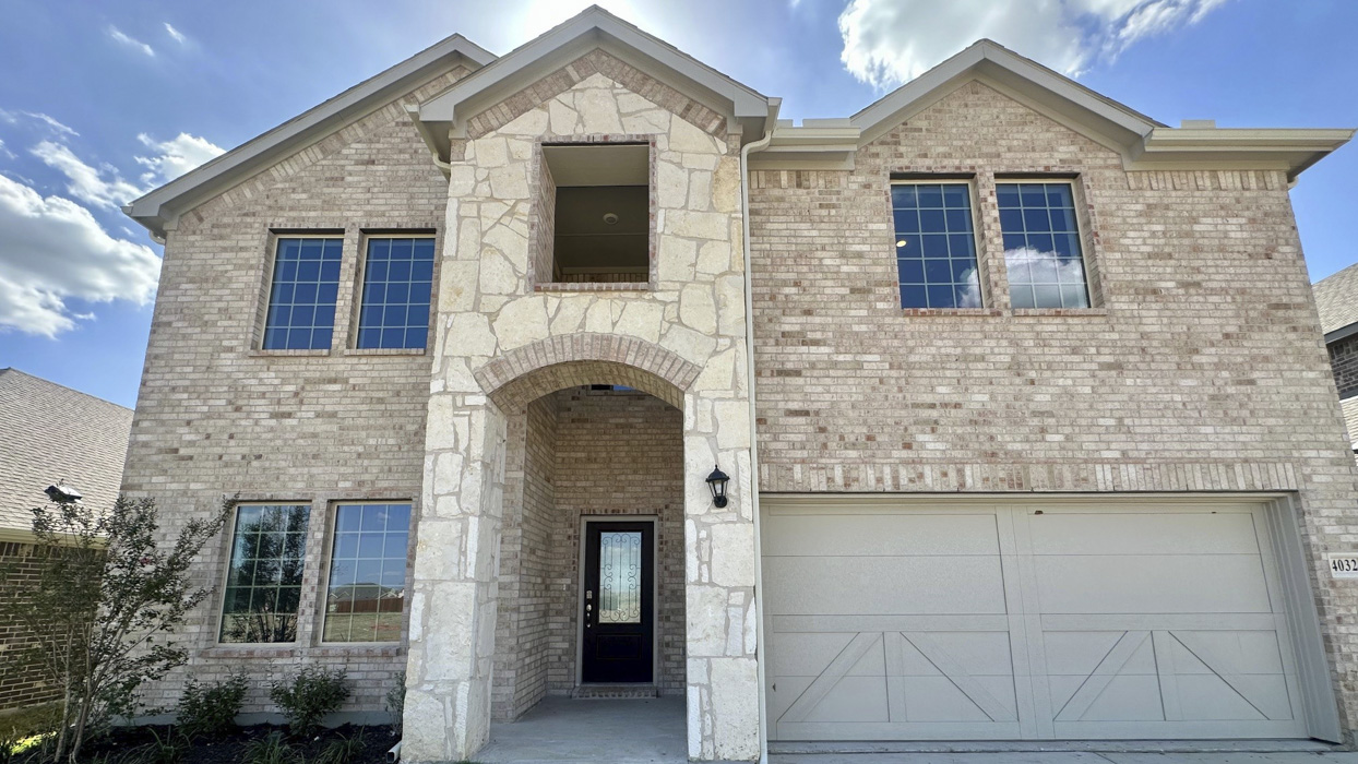 H204 Medbourne Floorplan Elevation A Exterior Exterior Gallery Image- Lilybrooke at Legacy Hills in Celina, TX