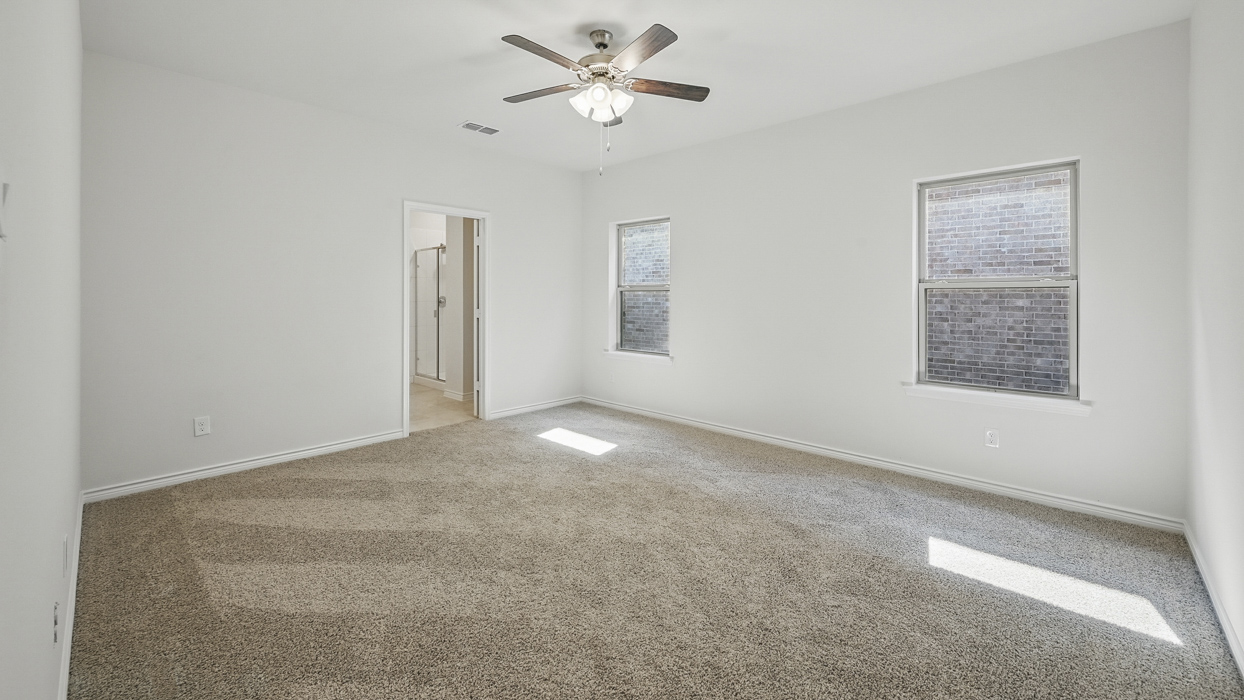 Tangerine Floorplan Elevation F Bedroom Gallery Image - Lilybrooke at Legacy Hills in Celina, TX