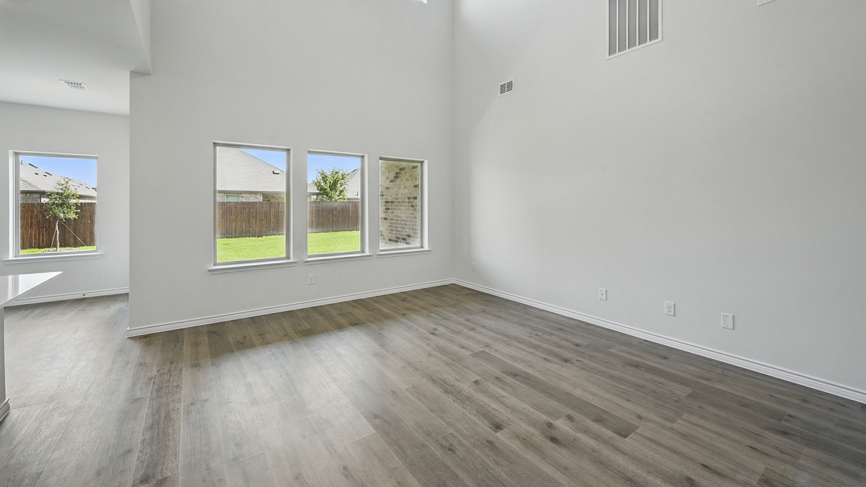 Tangerine Floorplan Elevation F Living Gallery Image - Lilybrooke at Legacy Hills in Celina, TX