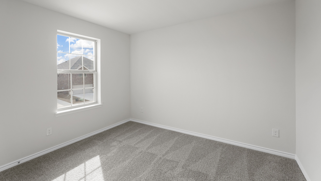 Tangerine Floorplan Elevation E Bedroom Gallery Image - Lilybrooke at Legacy Hills in Celina, TX