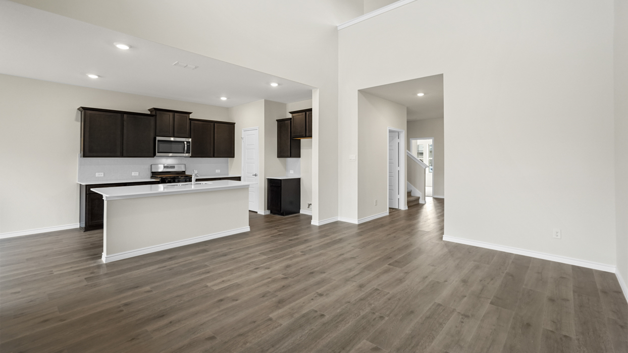 Tangerine floorplan Elevation Kitchen Gallery Image-Lilybrooke at Legacy Hills in Celina, TX