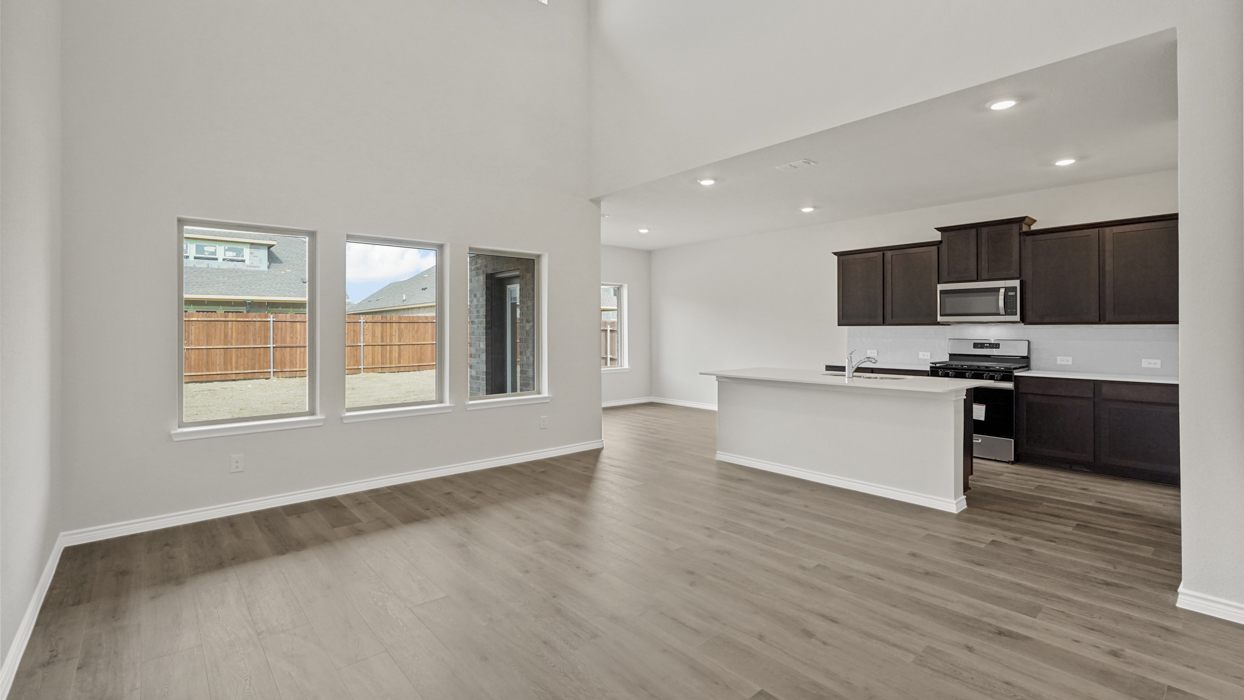 Tangerine floorplan Elevation Kitchen Gallery Image-Lilybrooke at Legacy Hills in Celina, TX