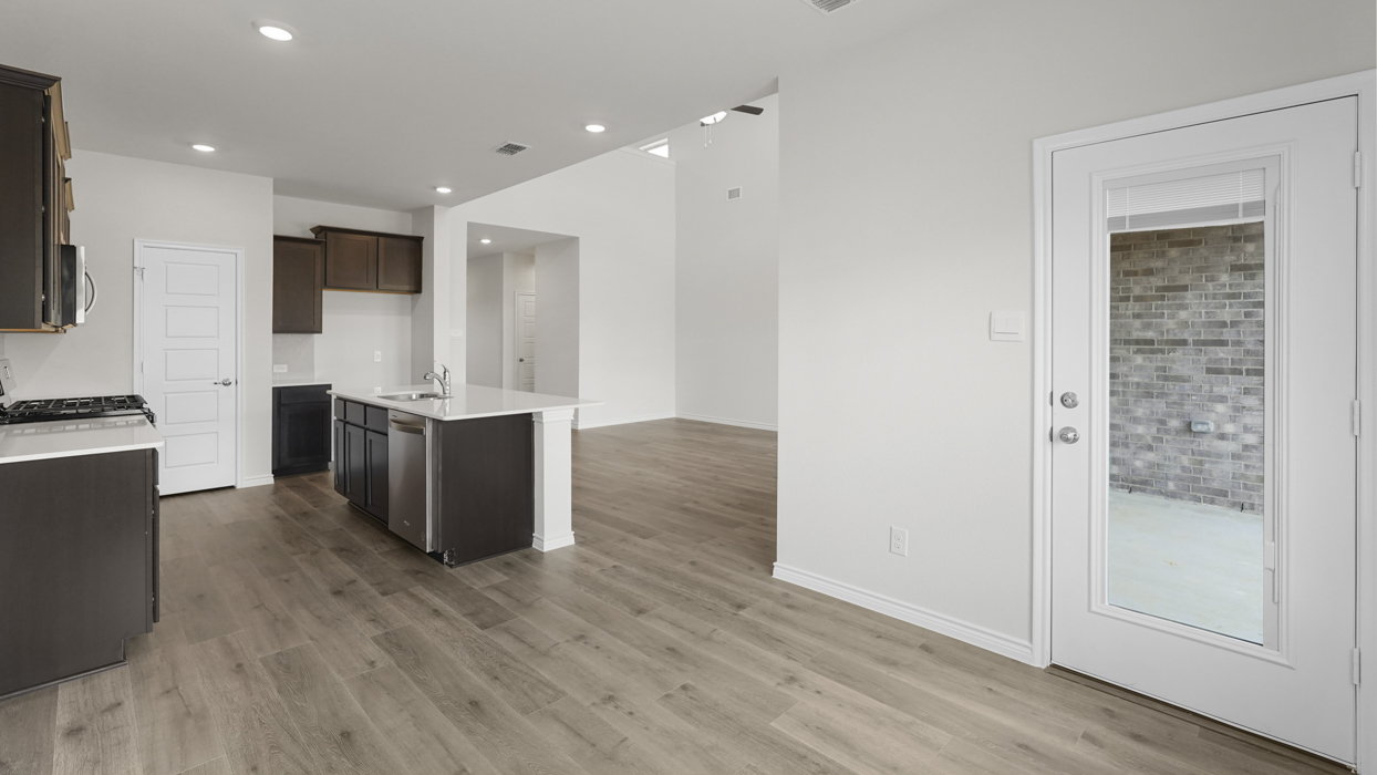 Tangerine floorplan Elevation Kitchen Gallery Image-Lilybrooke at Legacy Hills in Celina, TX
